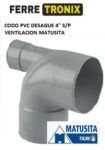 CODO4DESAGUE4VENTILACION.FERRETRONIX