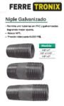 NIPLEGALVANIZADO.FERRETRONIX